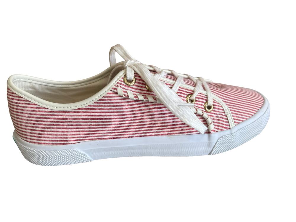 Jack Rogers Carter Casual Seersucker Sneakers 6.5